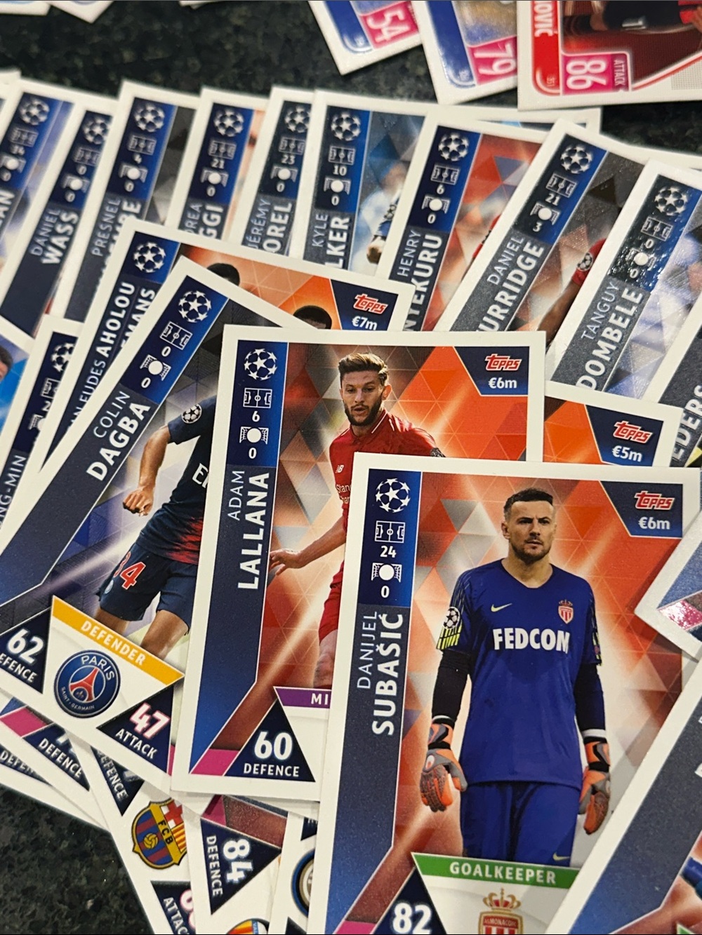 World Cup TOPPS match attack UEFA Soccer Trading Card Lot Collectible Cards - Picture 6 of 13